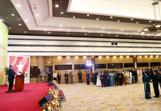 Chủ tịch nước và Phu nhân chủ trì Lễ kỷ niệm 77 năm Quốc khánh - Ảnh 2.