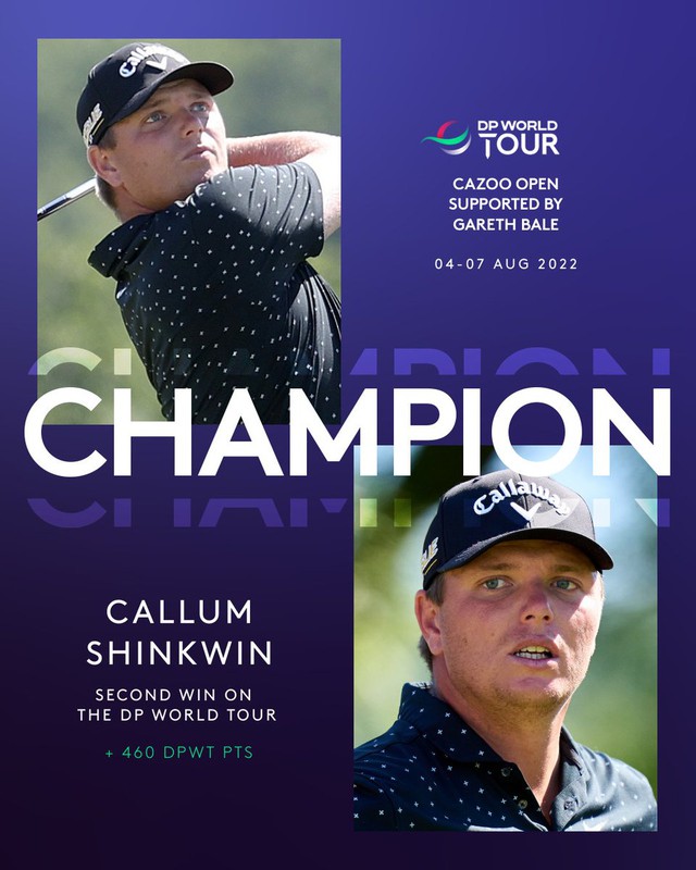 Callum Shinkwin giành chức vô địch Giải golf Cazoo mở rộng 2022 - Ảnh 2.