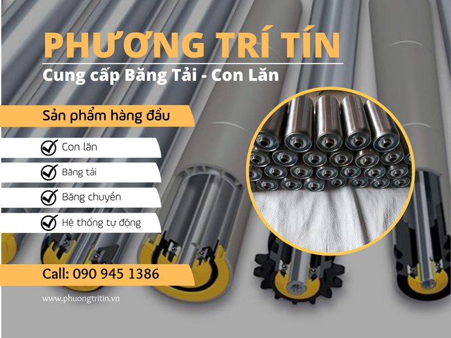 Băng tải công nghiệp Phương Trí Tín - 10 năm 1 thương hiệu - Ảnh 1.