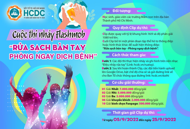 TP. Hồ Chí Minh: Phát động cuộc thi nhảy Flash mob Rửa sạch bàn tay - Phòng ngay dịch bệnh - Ảnh 1.