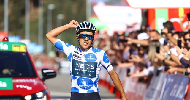 Richard Carapaz giành chiến thắng chặng 20 La Vuelta - Ảnh 1.