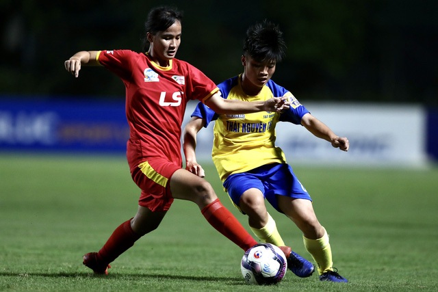 Vòng 4 giải bóng đá Nữ VĐQG – cúp Thái Sơn Bắc 2022: 3 điểm cho PP Hà Nam, Thái Nguyên T&T - Ảnh 1.
