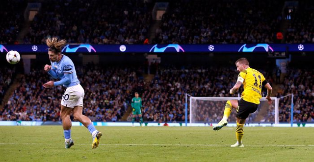 UEFA Champions League | Man City thắng ngược Dortmund, Chelsea chia điểm trước RB Salzburg - Ảnh 1.
