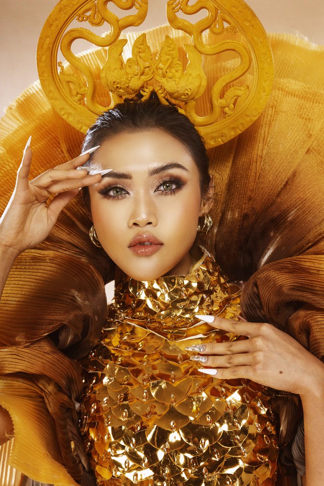 Thanh Nhi tỏa nắng, gây ấn tượng mạnh tại Miss Asia Global 2022 - Ảnh 1.
