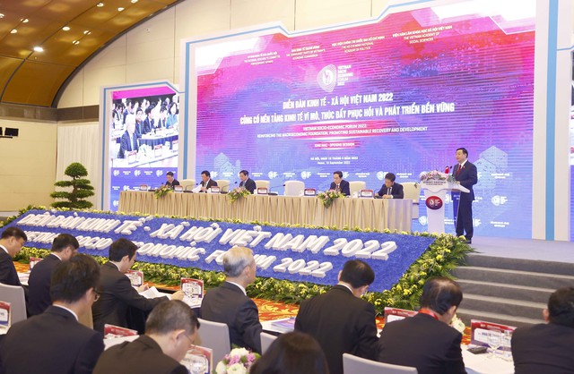 Diễn đàn Kinh tế - Xã hội Việt Nam 2022: Đổi mới để đưa ra quyết sách hệ trọng cho đất nước - Ảnh 1.