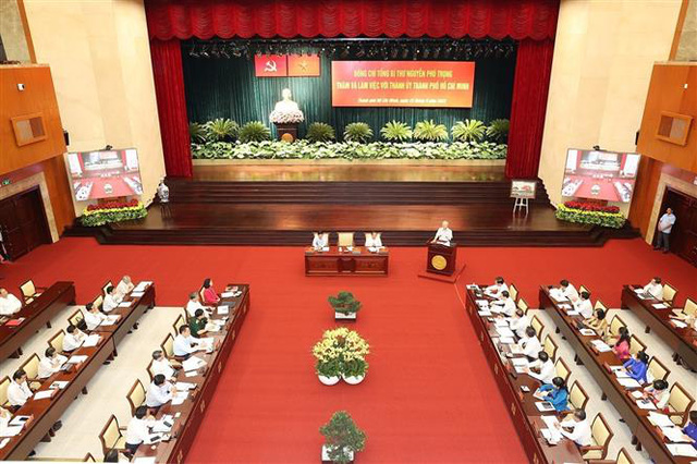 Toàn văn Phát biểu của Tổng Bí thư tại buổi làm việc với Thành ủy TP Hồ Chí Minh - Ảnh 3.