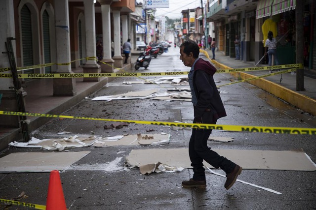 Động đất liên tiếp tại Mexico khiến người dân hoang mang lo sợ - Ảnh 1.