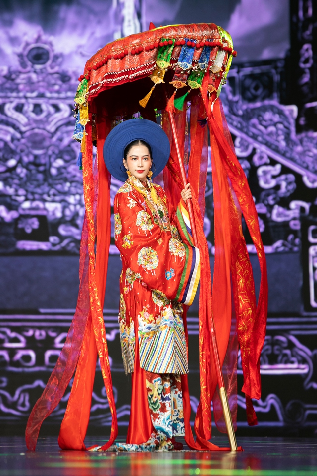 Những bộ trang phục văn hóa dân tộc ấn tượng tại Miss Grand Vietnam VTV VN