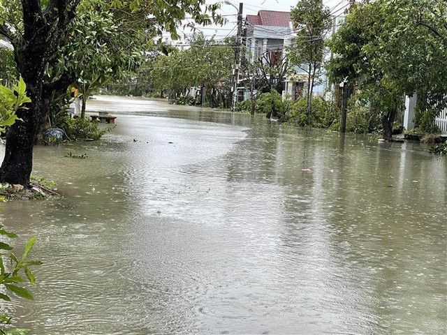 Quảng Nam: Người dân bắt đầu dọn dẹp, khắc phục hậu quả bão số 4 - Ảnh 8.