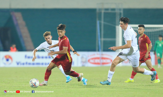 U20 Việt Nam và U20 Palestine bất phân thắng bại trong trận giao hữu trên sân Việt Trì - Ảnh 5.
