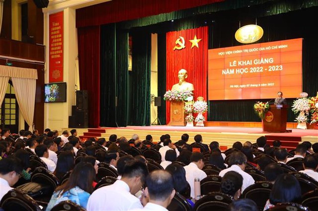 Học viện Chính trị Quốc gia Hồ Chí Minh: Nâng cao chất lượng đào tạo, bồi dưỡng cán bộ - Ảnh 2.