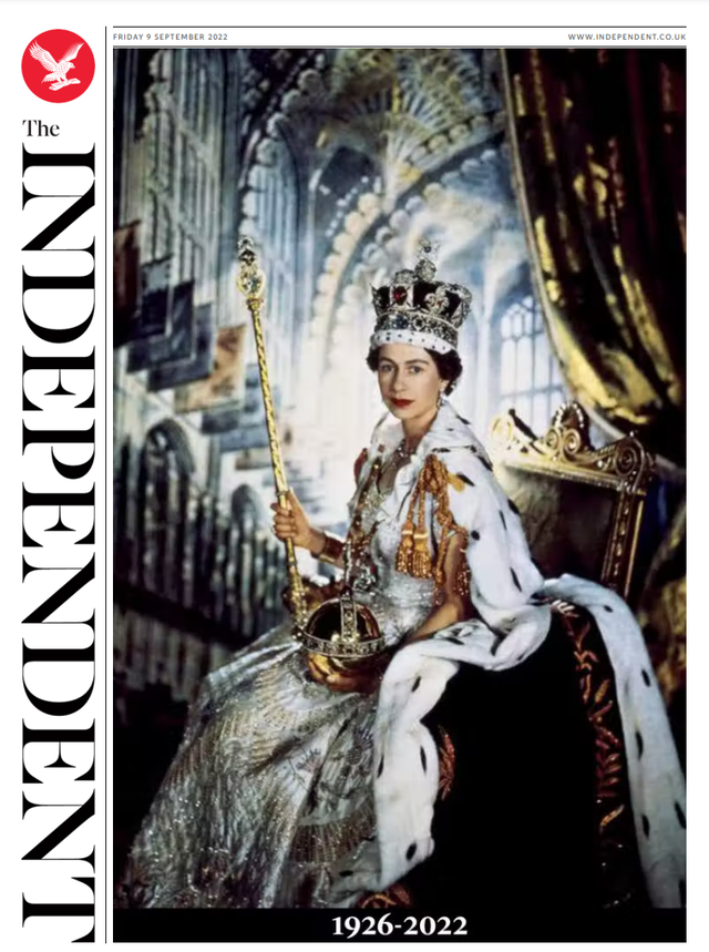 Cách các tờ báo của Vương quốc Anh đưa tin về sự ra đi của Nữ hoàng - Ảnh 2.