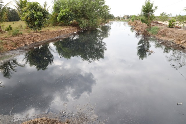 Tây Ninh bắt quả tang một công ty xả nước thải giặt rửa mủ cao su chưa xử lý ra môi trường - Ảnh 2.