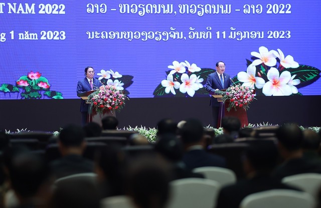 Năm Đoàn kết hữu nghị Việt Nam - Lào, Lào - Việt Nam 2022 đã thành công rực rỡ - Ảnh 2.