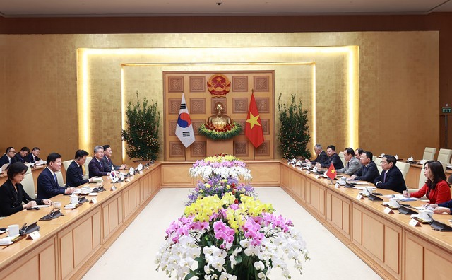 Thủ tướng: Việt Nam luôn coi Hàn Quốc là đối tác chiến lược quan trọng và lâu dài - Ảnh 6.