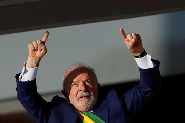 Tân Tổng thống Brazil Lula da Silva tuyên thệ nhậm chức - Ảnh 1.