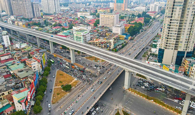 Những công trình giao thông mới nâng tầm Thủ đô Hà Nội - Ảnh 1.