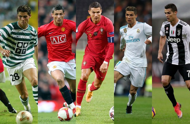Ronaldo và những con số ấn tượng qua từng đội bóng   - Ảnh 1.