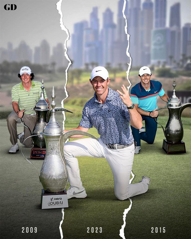 Rory Mcilroy vô địch giải golf Dubai Desert Classic   - Ảnh 3.