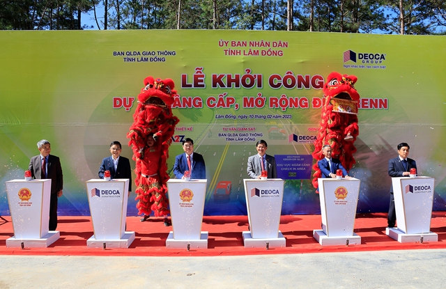 Lâm Đồng khởi công dự án nâng cấp, mở rộng đèo Prenn - Ảnh 2.