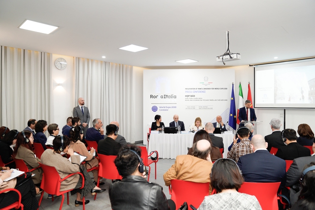 Italy giới thiệu chiến dịch Roma ứng cử đăng cai tổ chức World Expo 2030 tại Việt Nam - Ảnh 3.
