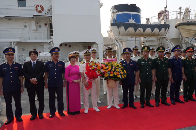 Tàu tuần tra bảo vệ bờ biển Nhật Bản thăm thành phố Đà Nẵng - Ảnh 2.