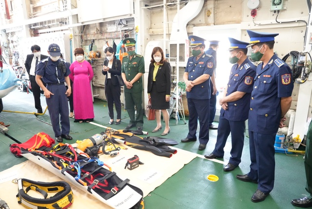 Tàu tuần tra bảo vệ bờ biển Nhật Bản thăm thành phố Đà Nẵng - Ảnh 3.