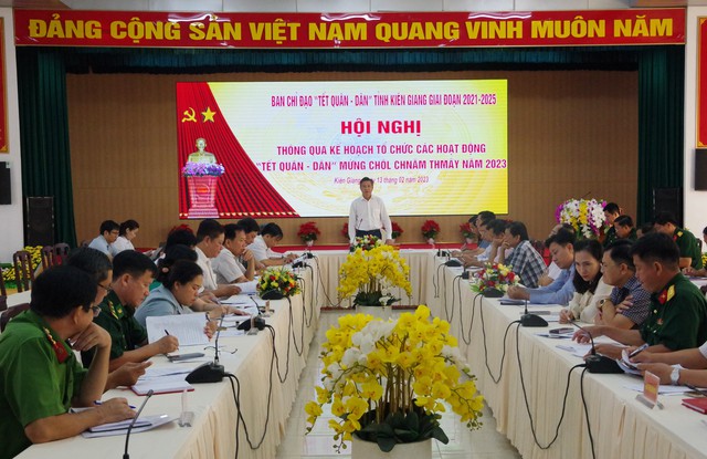 Tổ chức Tết quân - dân dịp Tết Chôl Chnăm Thmây tại Kiên Giang - Ảnh 1.