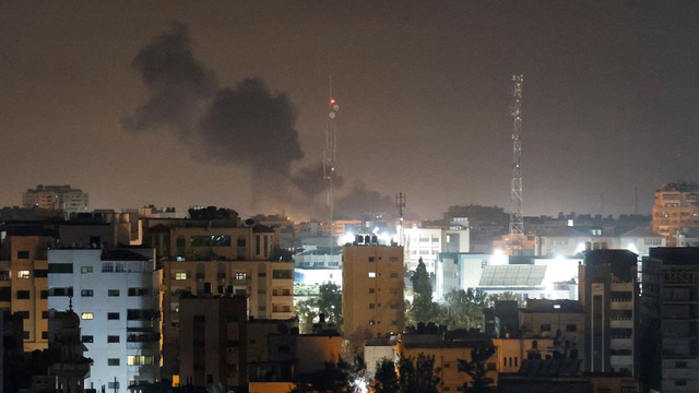 Máy bay của Israel không kích Dải Gaza, chưa có thông tin về thương vong - Ảnh 2.