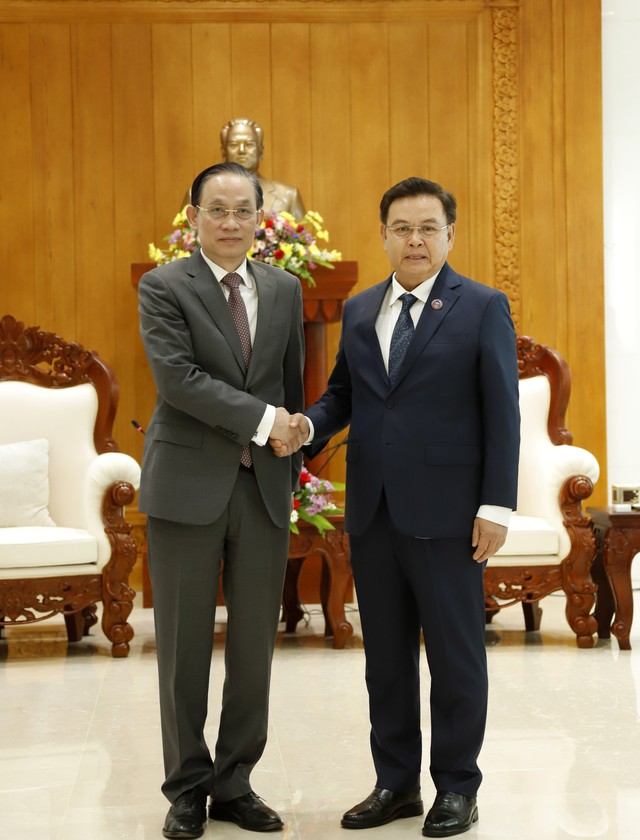 Việt Nam - Lào thúc đẩy quan hệ hợp tác giữa hai Đảng, hai Nhà nước - Ảnh 2.