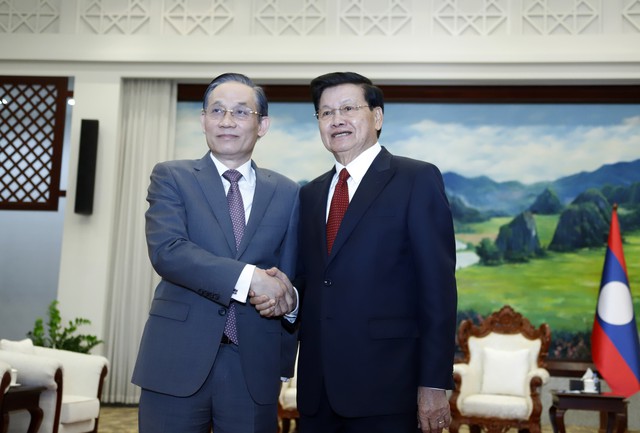 Việt Nam - Lào thúc đẩy quan hệ hợp tác giữa hai Đảng, hai Nhà nước - Ảnh 1.