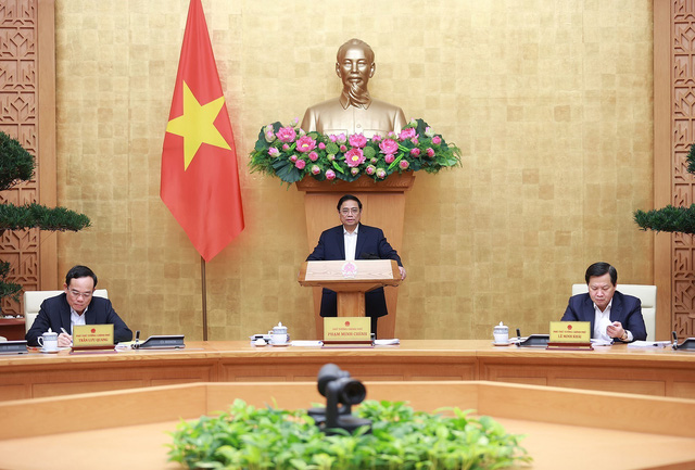 Thủ tướng Phạm Minh Chính: Tăng cường kỷ luật, kỷ cương trong công tác xây dựng pháp luật - Ảnh 1.