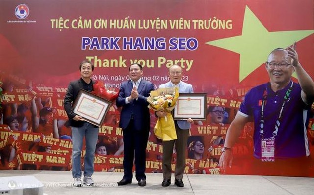 LĐBĐVN tổ chức tiệc cảm ơn HLV trưởng Park Hang Seo  - Ảnh 6.