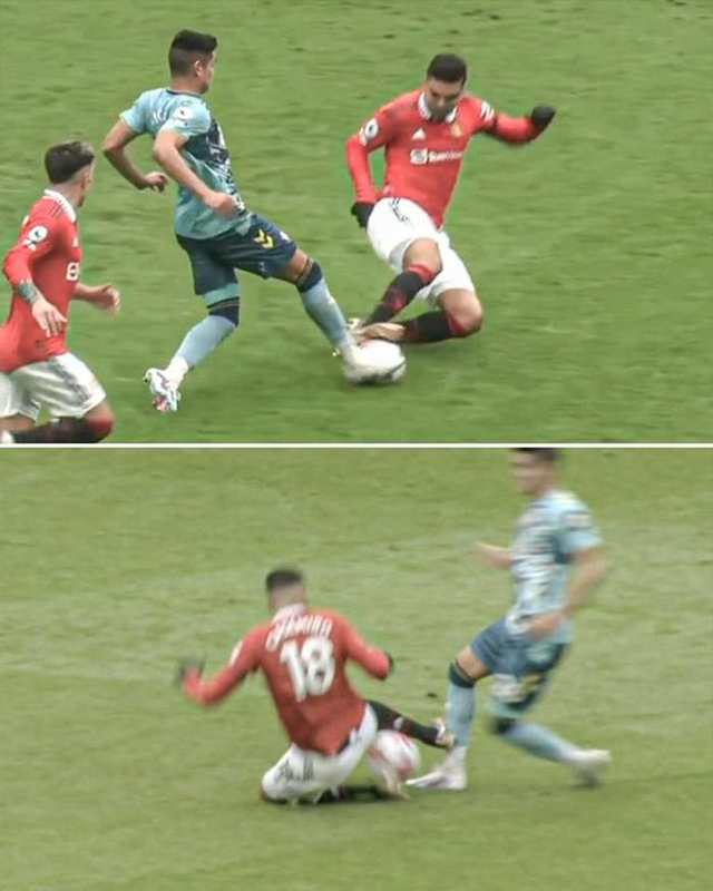 Manchester United sẽ không kháng cáo thẻ đỏ của Casemiro - Ảnh 1.