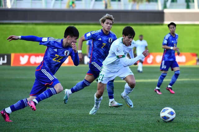 Thắng kịch tính U20 Nhật Bản, U20 Iraq vào chung kết U20 châu Á 2023 - Ảnh 1.