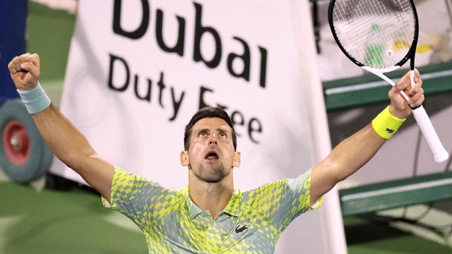 Djokovic và Medvedev tiến vào tứ kết Dubai Championship - Ảnh 1.