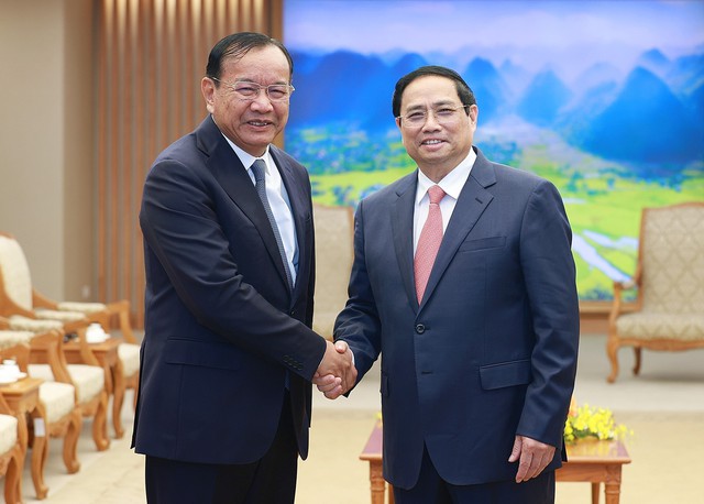 Đẩy mạnh kết nối hai nền kinh tế Việt Nam - Campuchia - Ảnh 1.