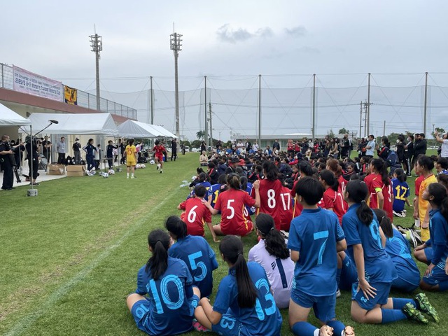 Chung kết Jenesys 2022, U17 nữ Việt Nam – U17 nữ Nhật Bản: 0-12; trận thua nhiều bài học quý - Ảnh 4.