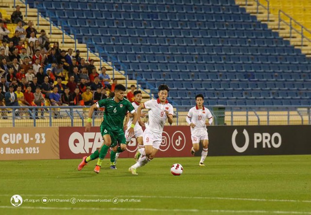 U23 Việt Nam thua U23 Iraq trận ra mắt HLV Troussier - Ảnh 4.