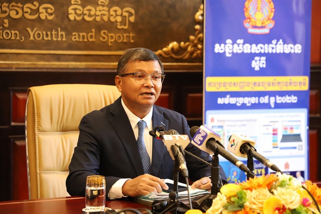 Campuchia cho học sinh cả nước nghỉ học để tổ chức SEA Games 32 - Ảnh 1.