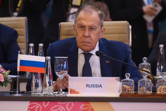Ngoại trưởng Mỹ - Nga gặp nhau bên lề Hội nghị G20 - Ảnh 1.