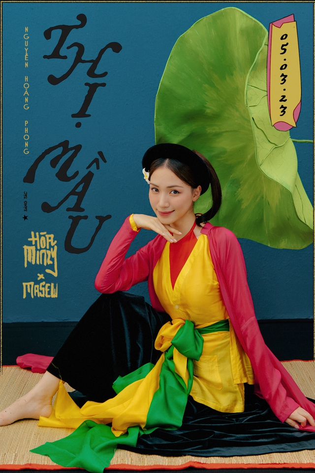 Hòa Minzy ấn tượng với tạo hình diễn viên chèo trong MV Thị Mầu - Ảnh 1.