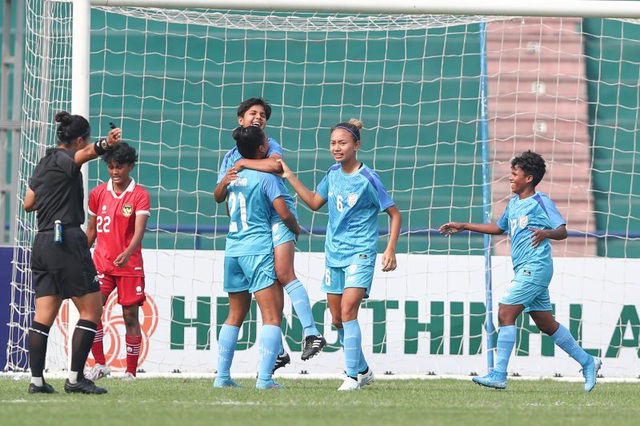 ĐT U20 nữ Việt Nam giành ngôi đầu bảng F vòng loại 1 Giải U20 nữ châu Á 2024 - Ảnh 4.
