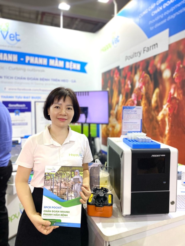 Vietstock 2023: HappyVet-GeneReach mang giải pháp toàn diện cho ngành chăn nuôi Việt - Ảnh 3.