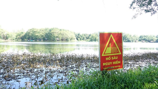 Kiên Giang: 6 con cá sấu sổng chuồng bơi ra hồ nước công viên - Ảnh 1.