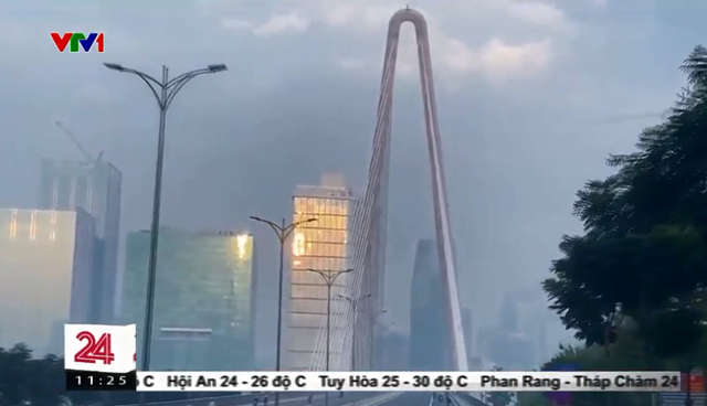TP Hồ Chí Minh: Xuất hiện sương mù, báo động ô nhiễm không khí - Ảnh 1.