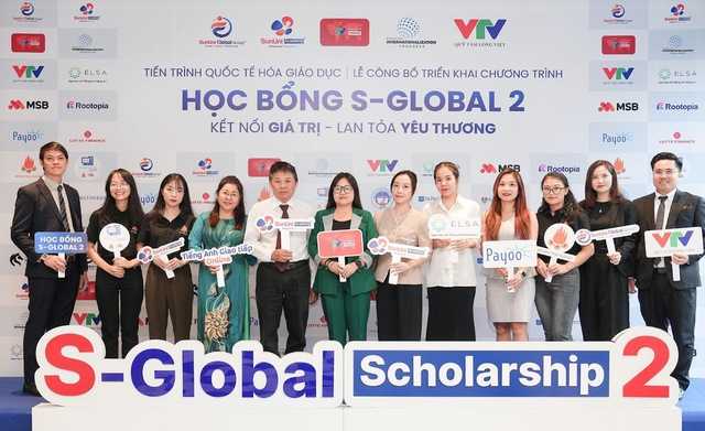 Học bổng S-Global giai đoạn 2 tài trợ 65% cho chương trình IELTS/Giao tiếp trực tuyến với sự đồng hành của Quỹ Tấm lòng Việt VTV và nhiều đối tác lớn - Ảnh 1.