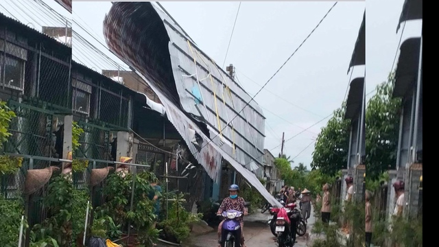 Đồng Nai: Hơn 1.100 hộ dân mất điện do mưa lớn - Ảnh 1.