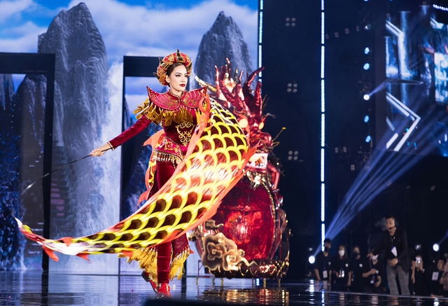 Vũ khúc Thiên Long cùng Lê Hoàng Phương toả sáng tại Hoa hậu Hoà bình quốc tế 2023 - Ảnh 9.