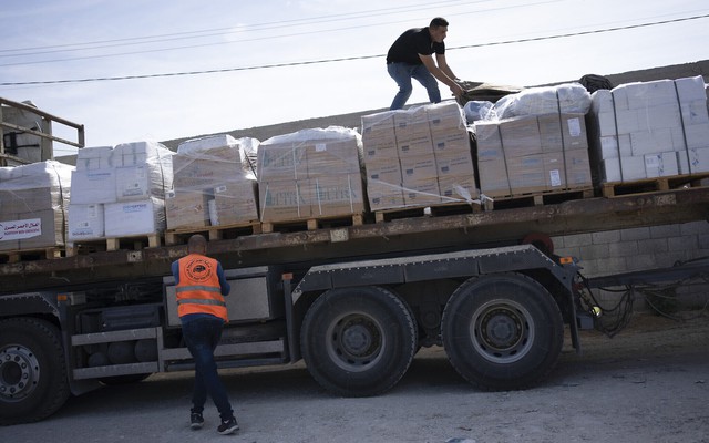 Nỗ lực viện trợ cho Dải Gaza tiếp tục được triển khai - Ảnh 1.